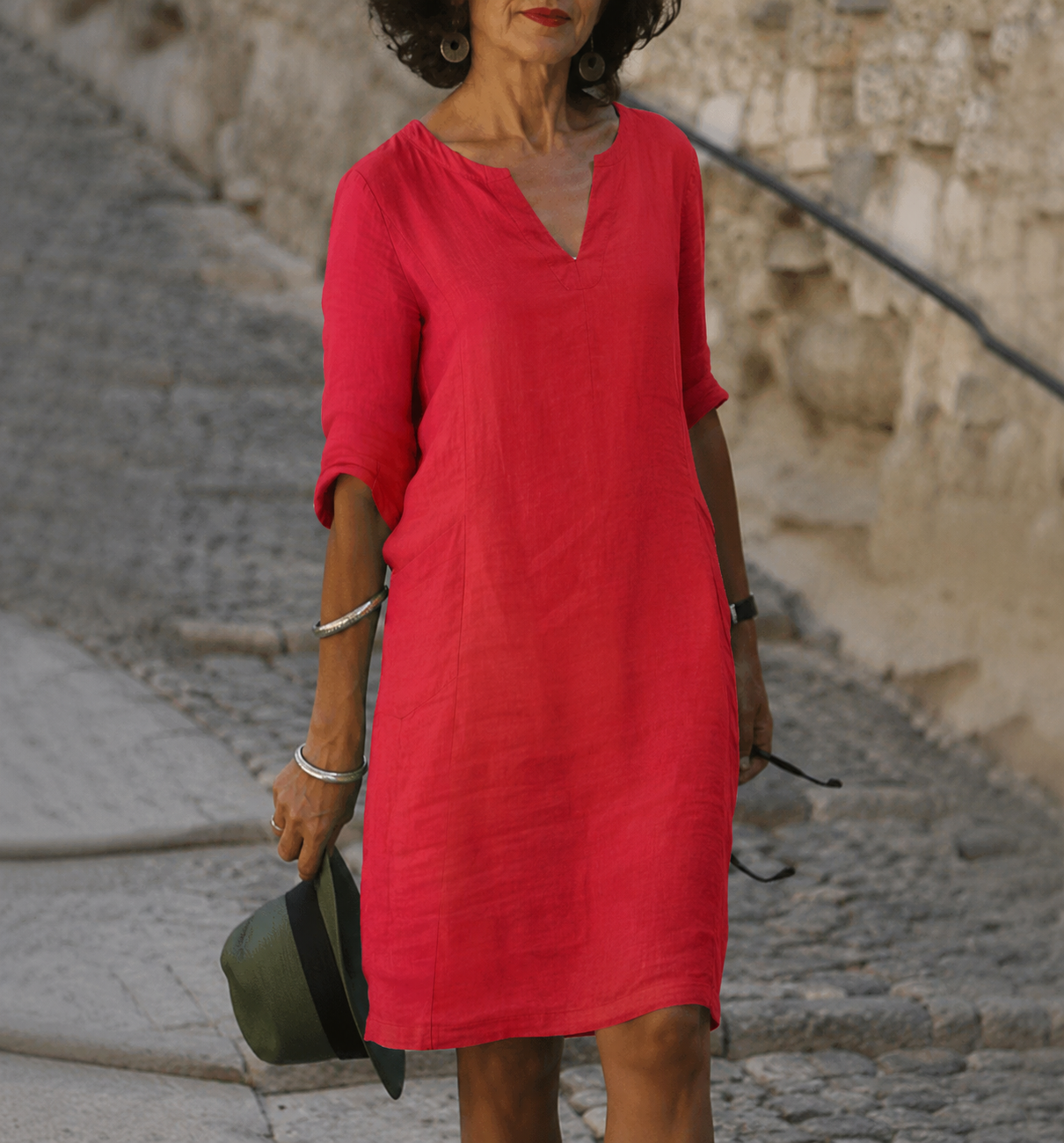 Clara – Fließendes Sommerkleid mit lockerer Passform