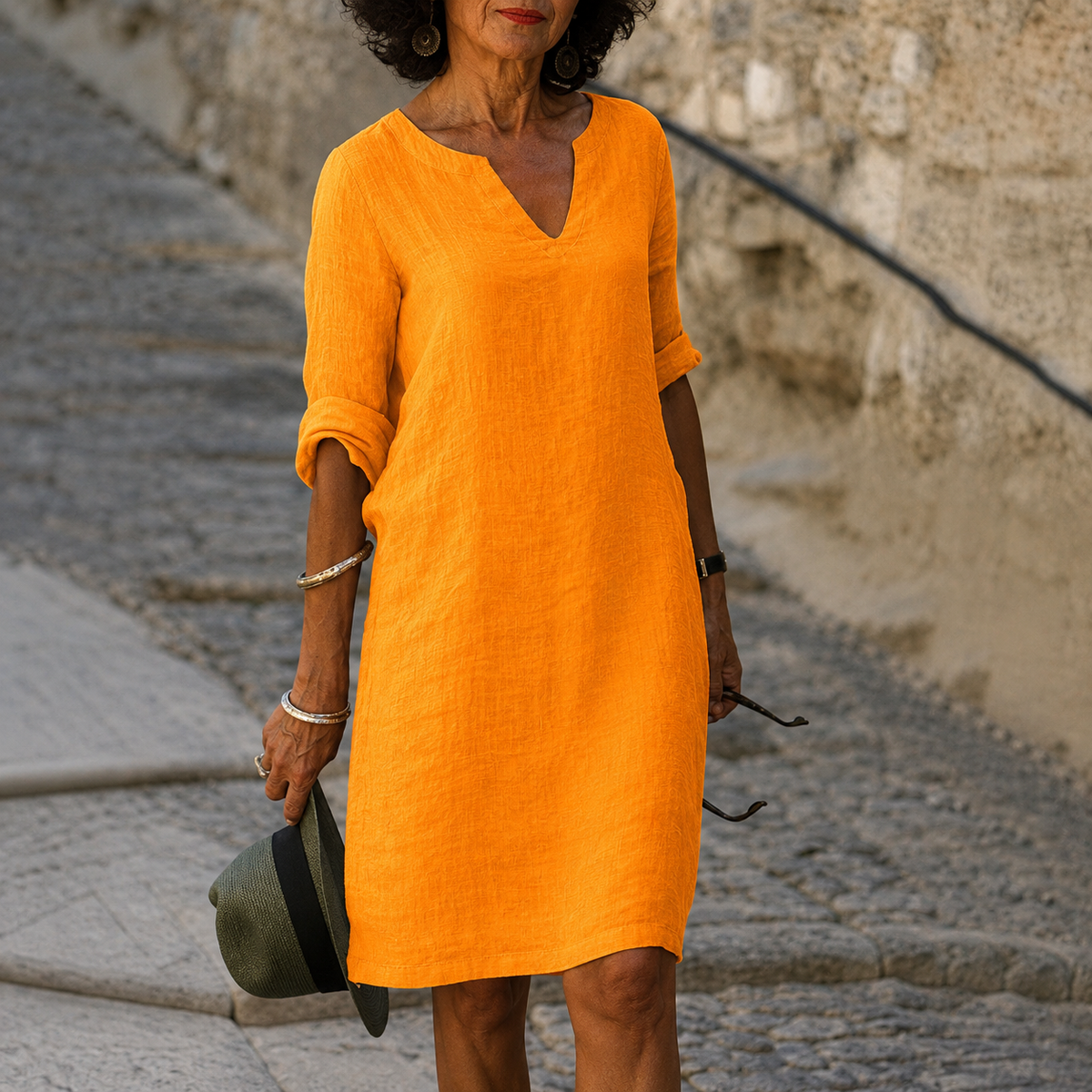 Fließendes Sommerkleid – Bild 4