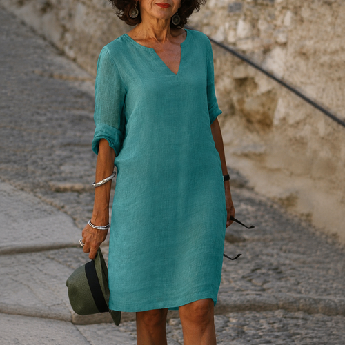 Fließendes Sommerkleid – Bild 1
