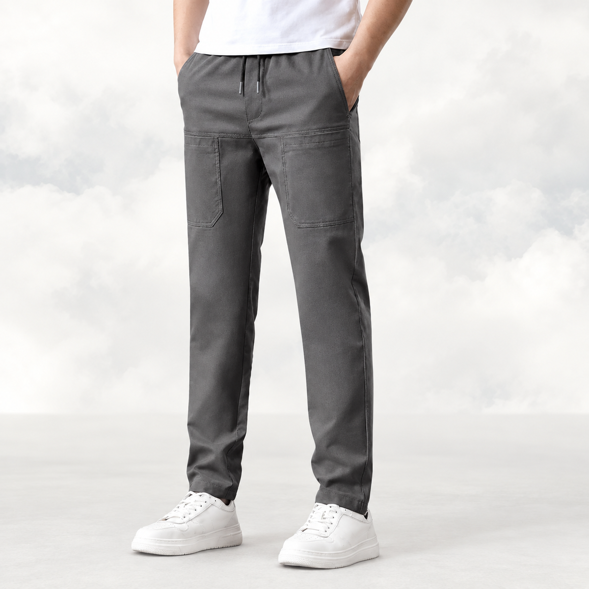 Herren Cargo-Hosen mit praktischen Taschen und lässigem Schnitt | A&B - 4 - Annoboutique