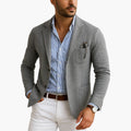 Eleganter Herrenblazer im Slim-Fit mit Ein-Knopf-Verschluss - J&B - 7 - Annoboutique