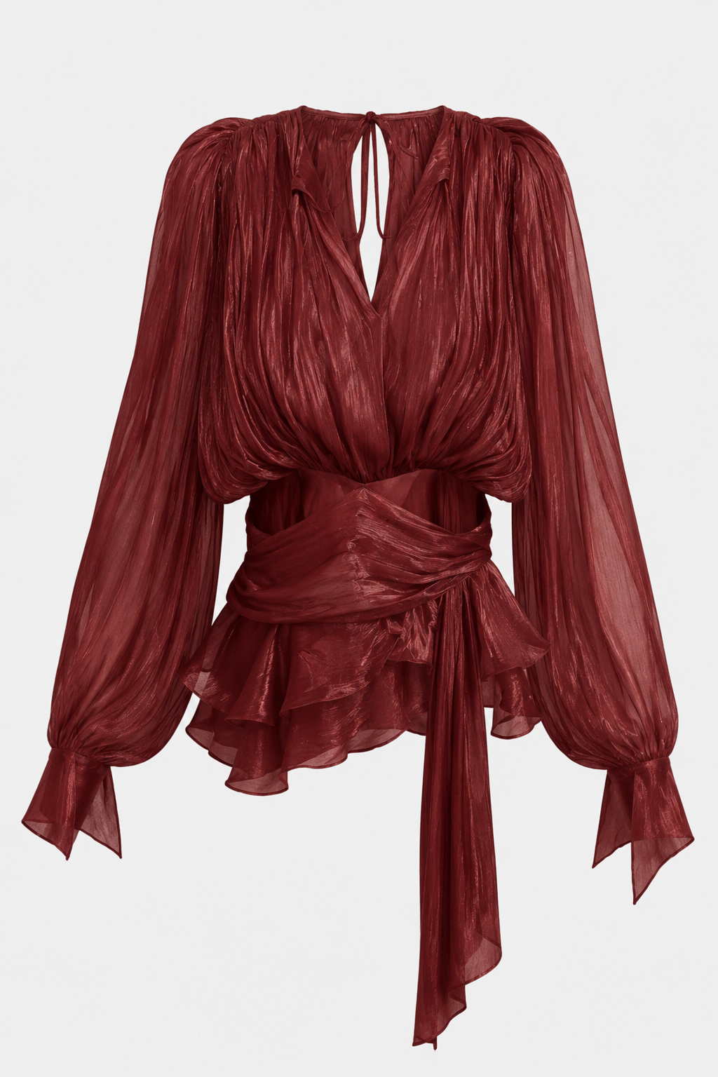 Emma – Faltendes Kleid mit Raffungen am Saum
