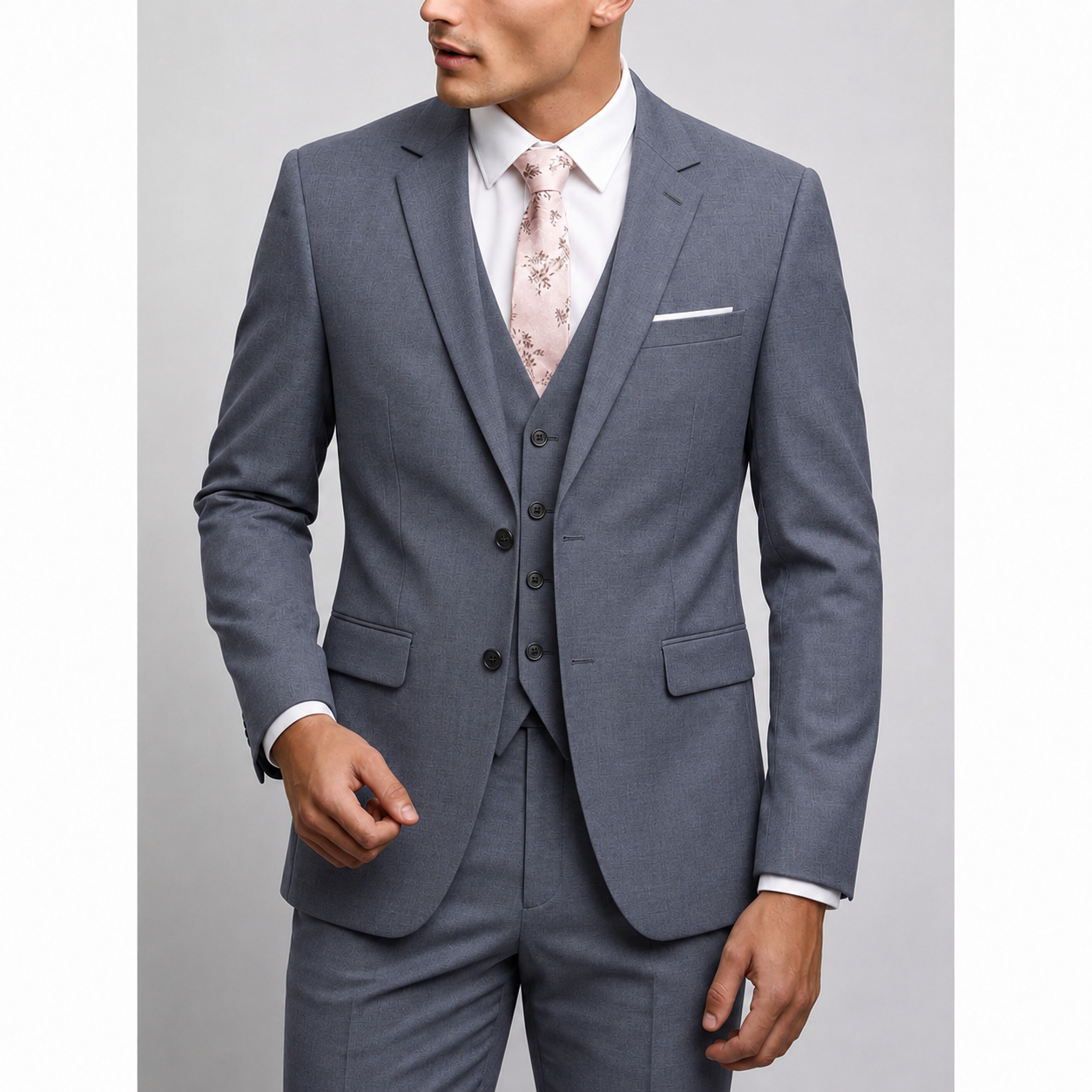 Hugo – Eleganter Herren Dreiteiler Anzug mit klassischem Revers