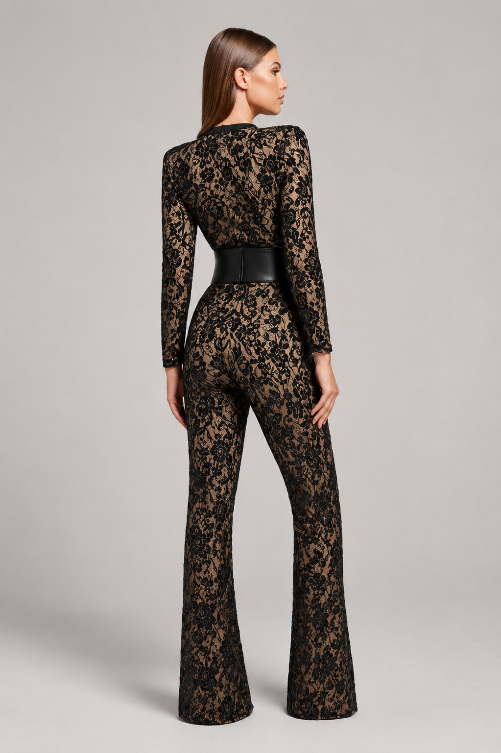 Siena – Eleganter Spitzen-Jumpsuit Damen
