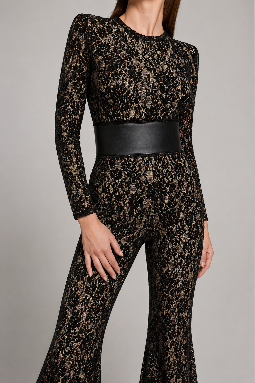 Siena – Eleganter Spitzen-Jumpsuit Damen