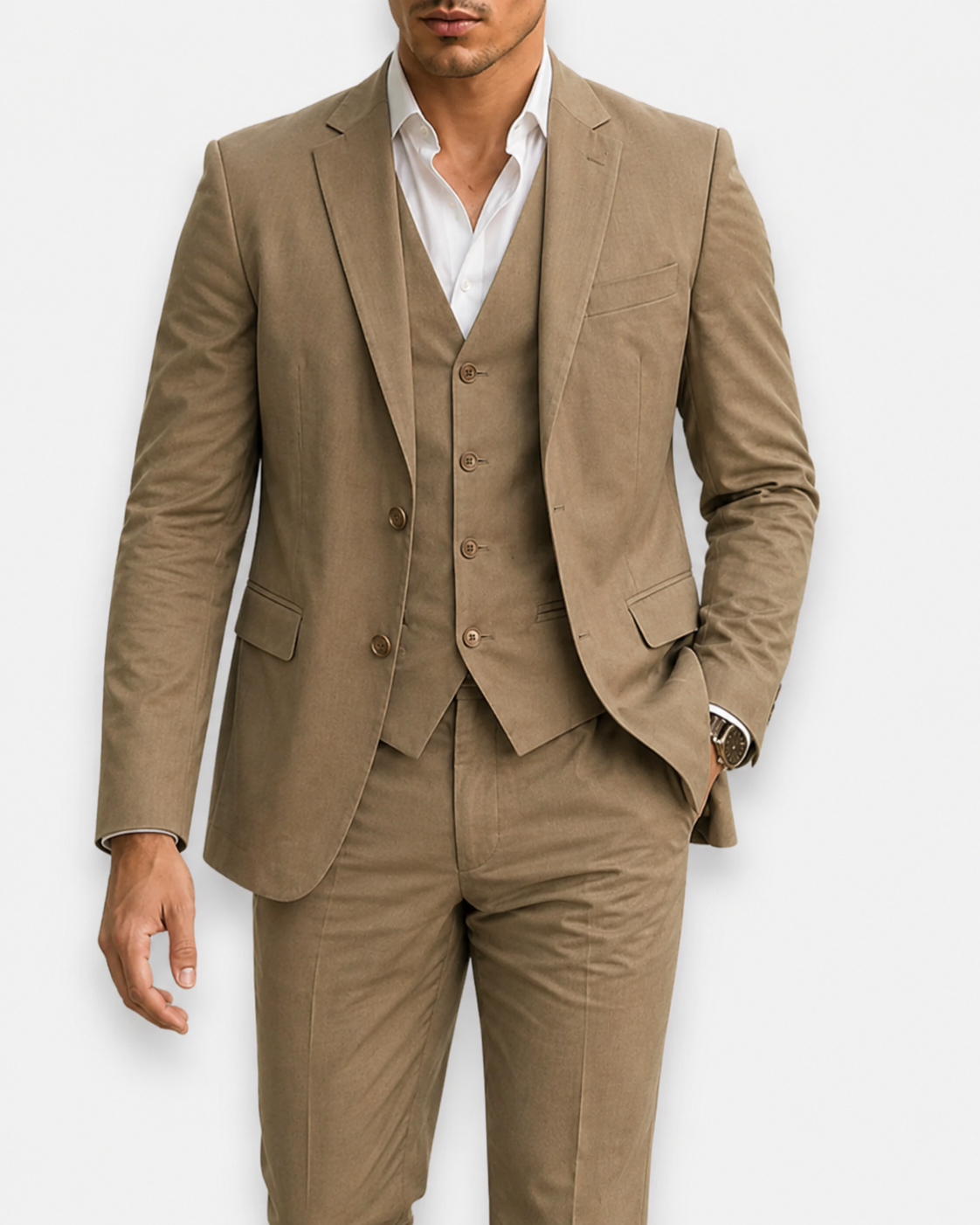 Felix – Herren Dreiteiliger Anzug mit Weste