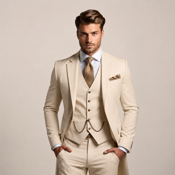 Ralph – Eleganter Herren Dreiteiler Anzug mit klassischem Revers