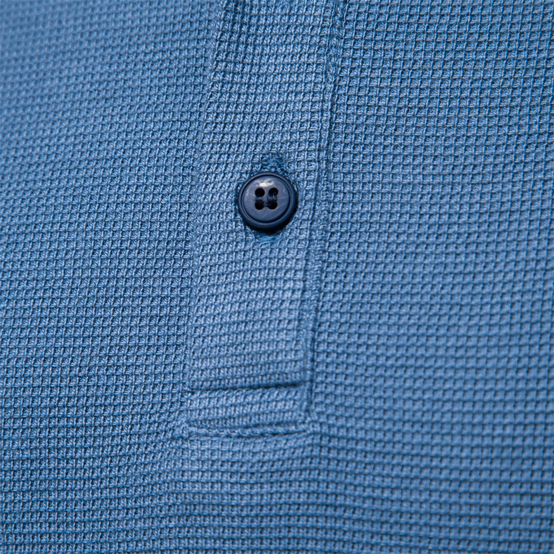 Adrian – Herren Longsleeve mit Knopfleiste
