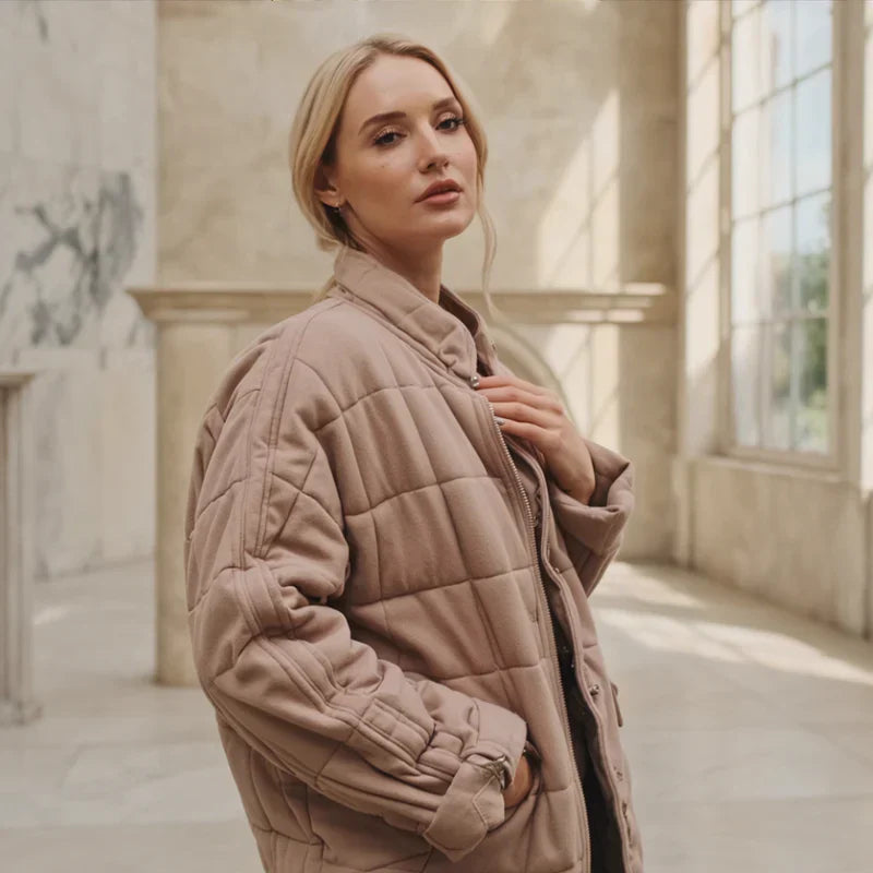 Kaja – Gestepptes Übergangsjacke Damen