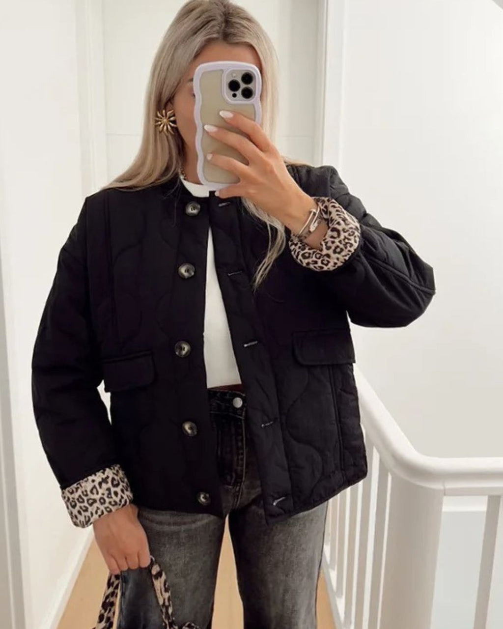 Greta – Gestepptes Kurzjacken-Design für Damen