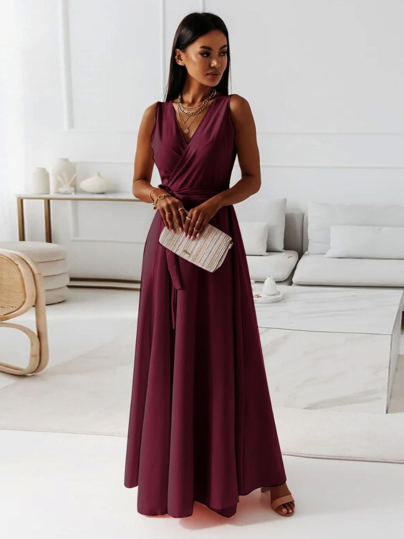 Karolina – Elegantes Wickel-Maxikleid im modernen Premium-Look für Damen