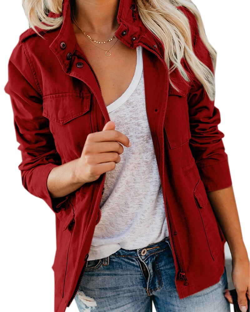 Sina – Leichte Utility Jacke Damen