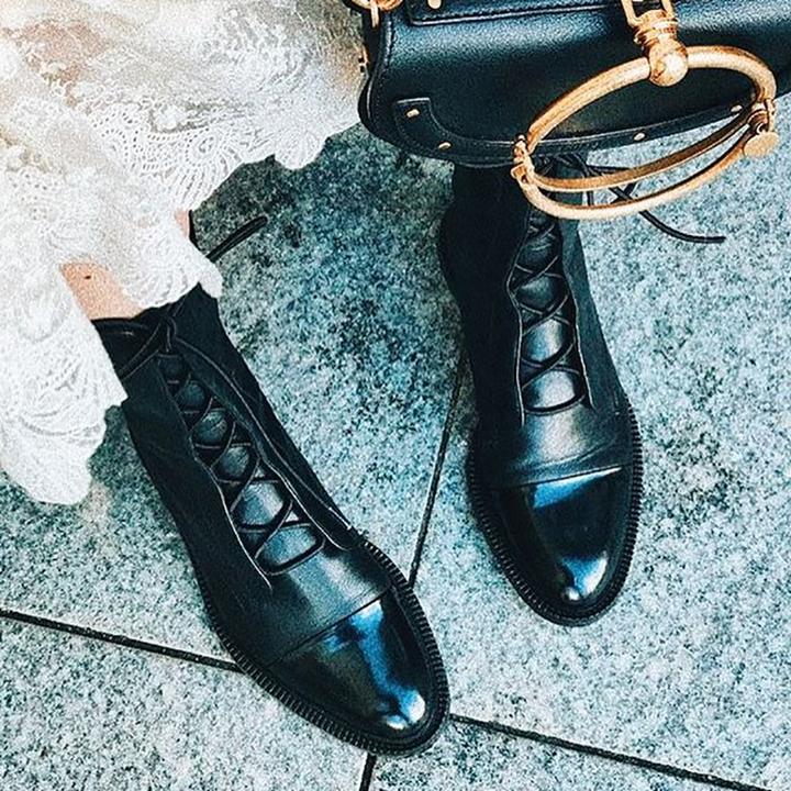 Harper – Elegante Damen Schnürstiefeletten