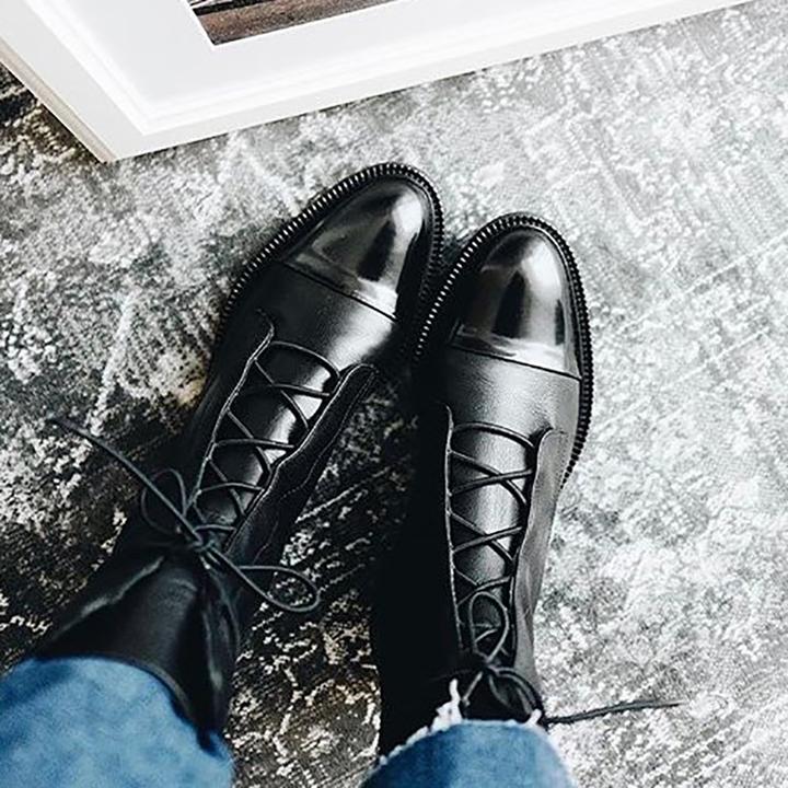 Harper – Elegante Damen Schnürstiefeletten