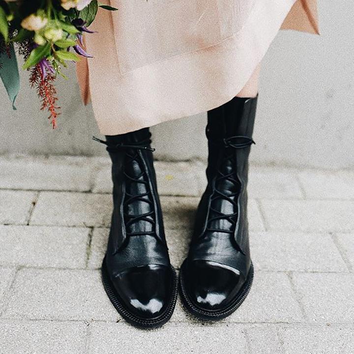 Harper – Elegante Damen Schnürstiefeletten