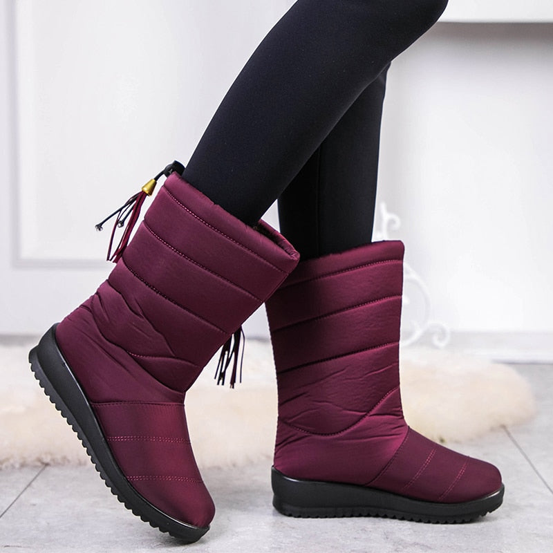 Sofia – Gefütterte Winterstiefel Damenmode
