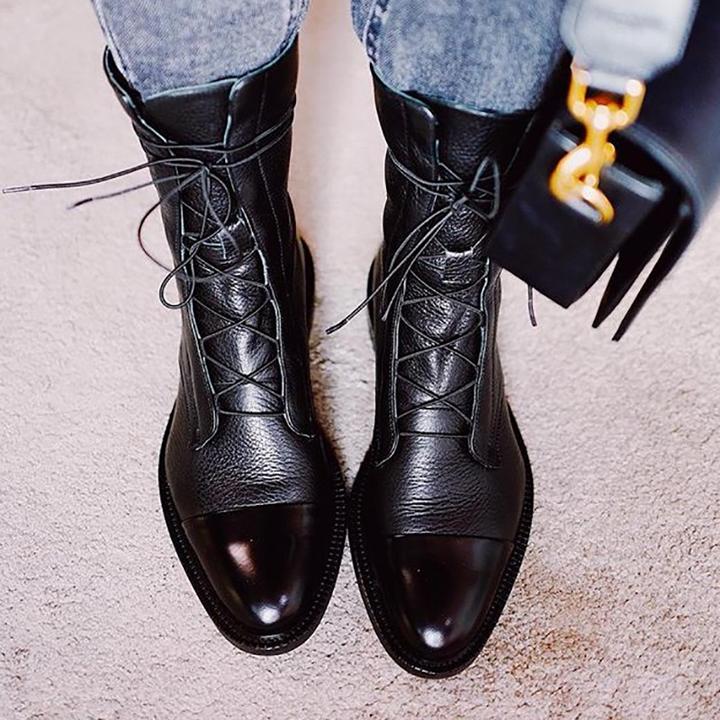 Harper – Elegante Damen Schnürstiefeletten