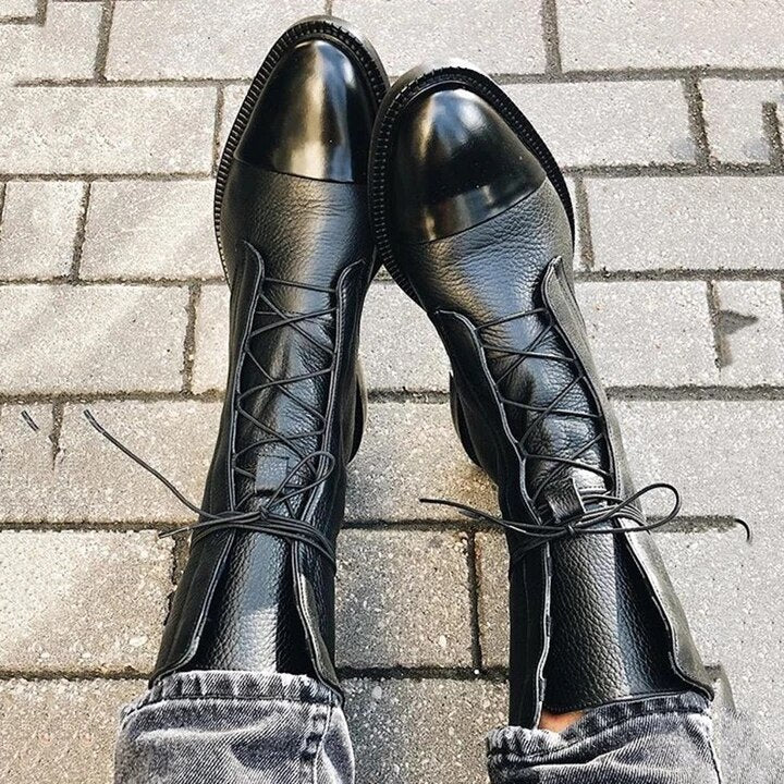 Harper – Elegante Damen Schnürstiefeletten