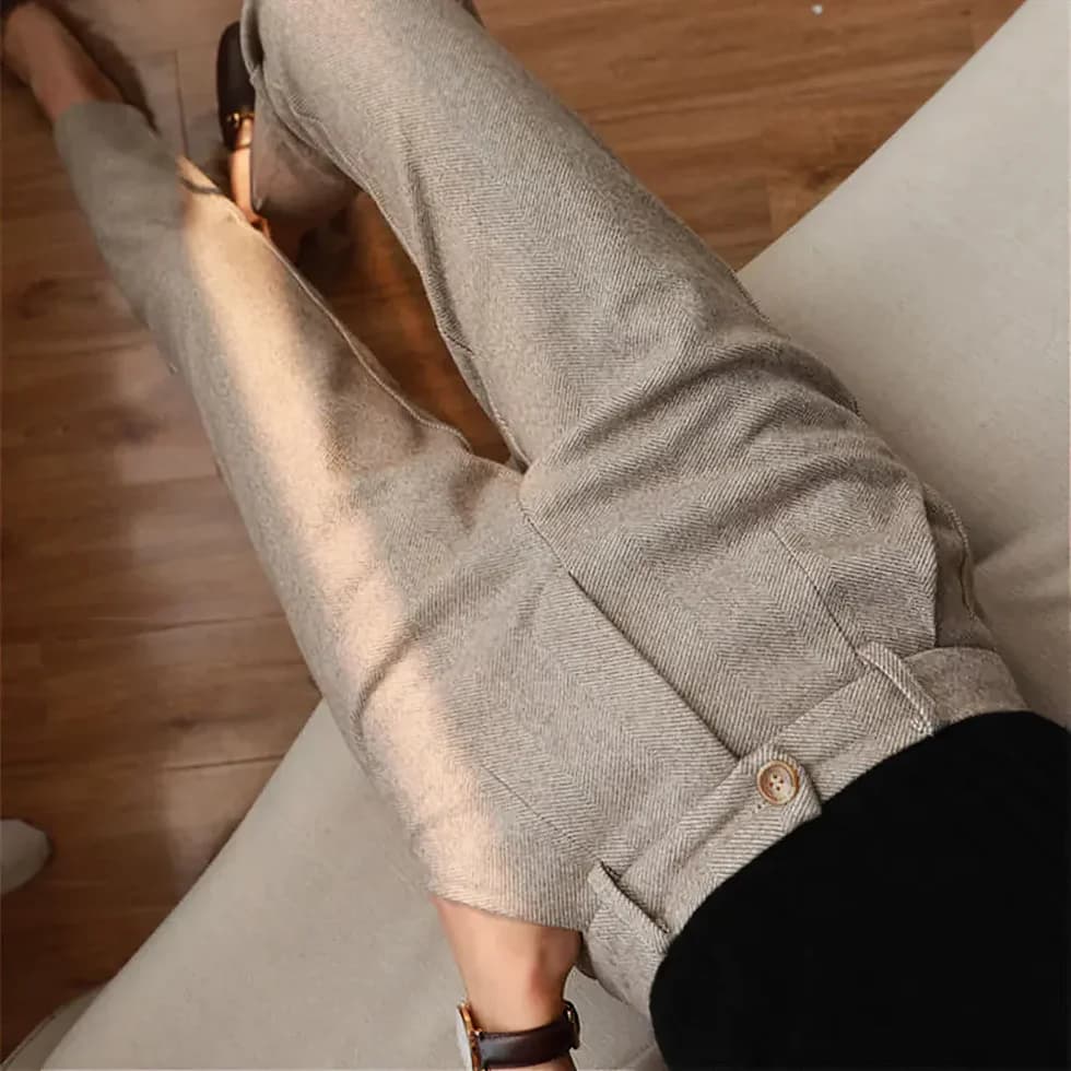 Luca – Tailored Fit Wollhose Herren