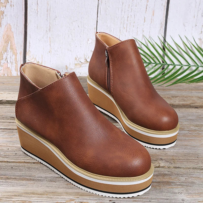 Alicja – Moderne Plateau-Clogs Damen