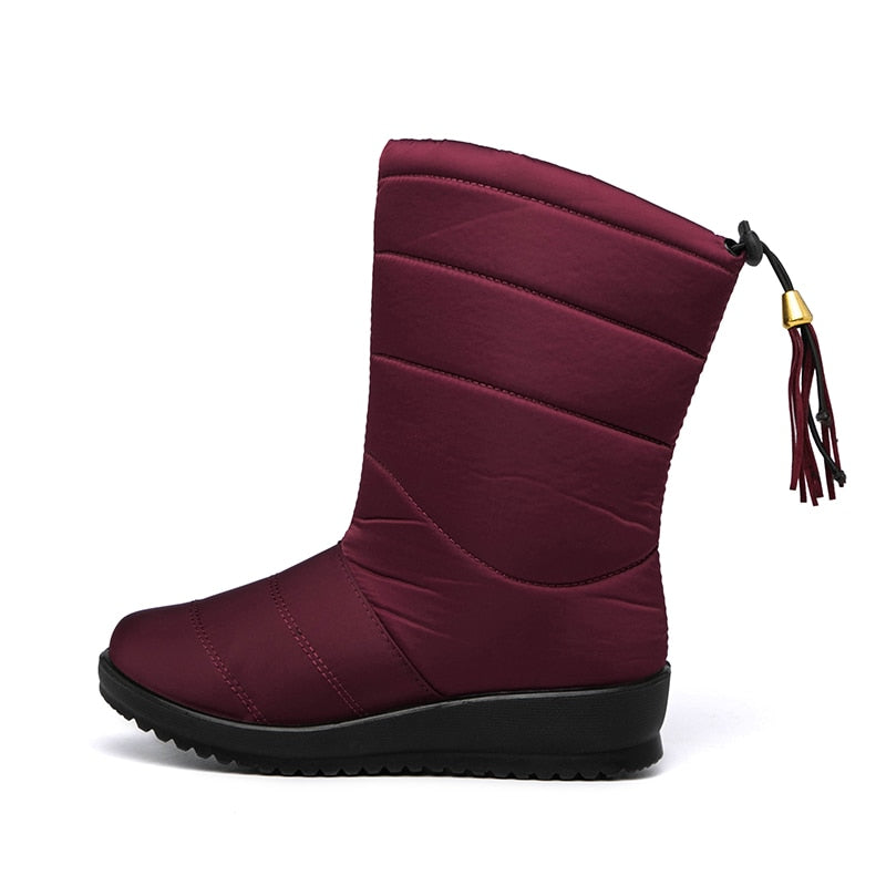 Sofia – Gefütterte Winterstiefel Damenmode