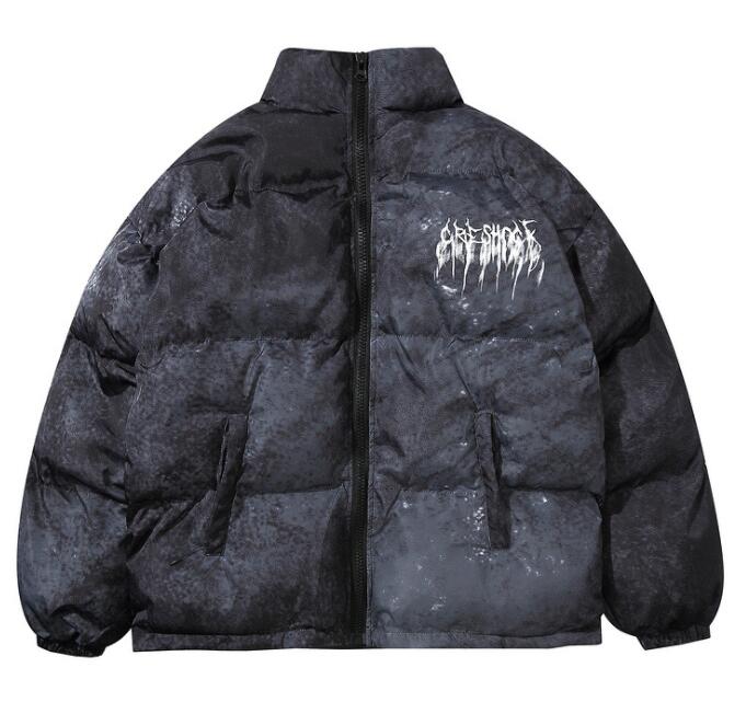 Oversize Herren Daunenjacke mit markantem Design - J&B - 3 - Annoboutique
