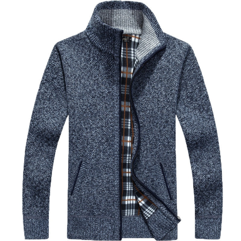 Lukas – Warme Strickjacke Herren Wintermode