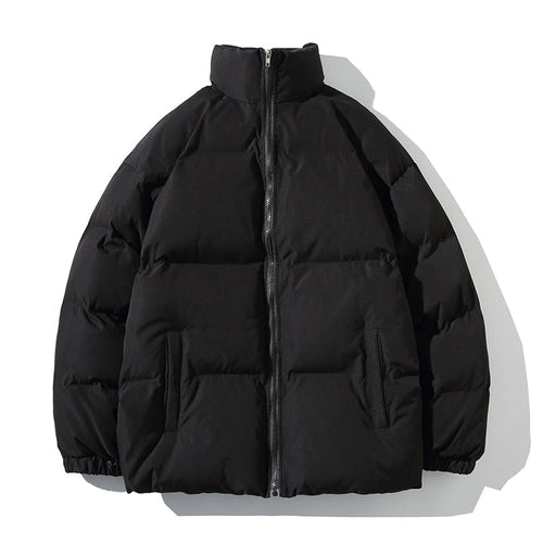 Puffer Jacket Women's Relaxed Fit with High Collar - Image 1