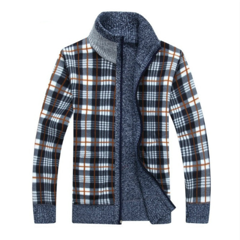 Lukas – Warme Strickjacke Herren Wintermode