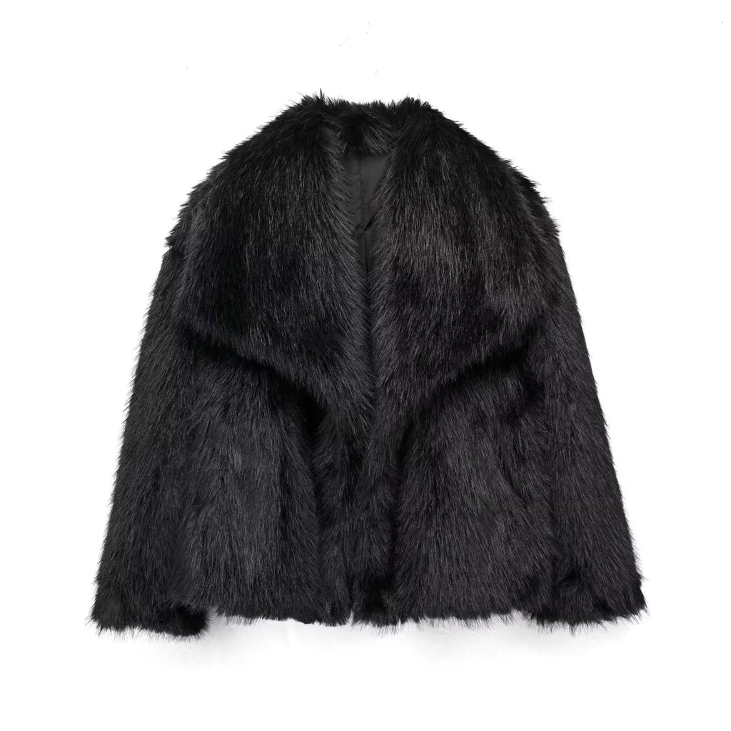Macy | Luxuriöse Kunstfell-Jacke – Stilvoll, Kuschelig und Zeitlos Zendoo.de