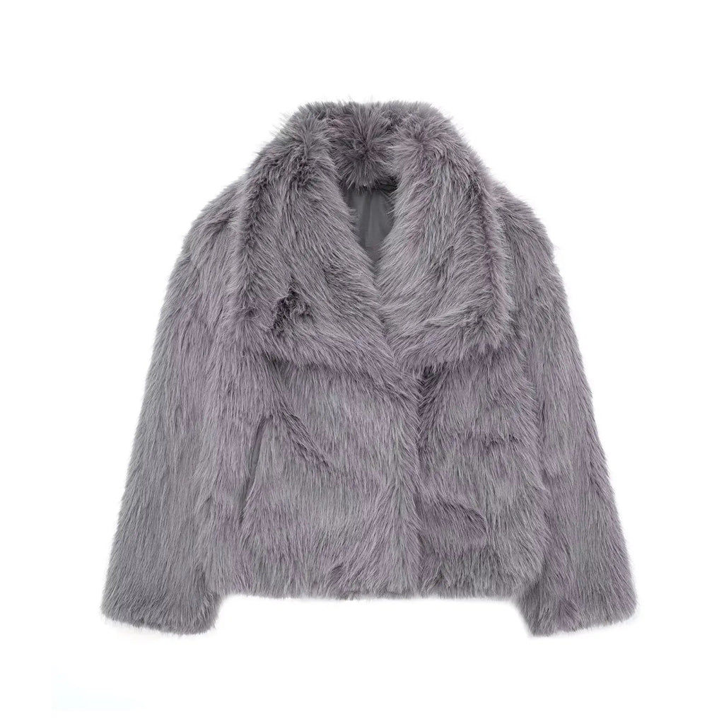 Macy | Luxuriöse Kunstfell-Jacke – Stilvoll, Kuschelig und Zeitlos Zendoo.de