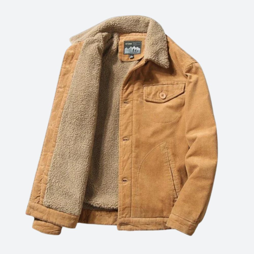 Lennard – Gefütterte Cordjacke Herren
