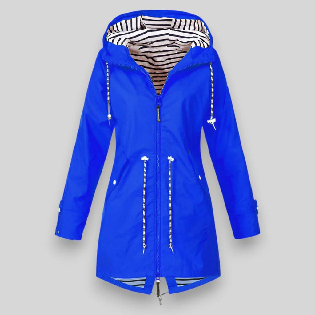 Lina – Leichte Regenjacke mit Kapuze für Damen