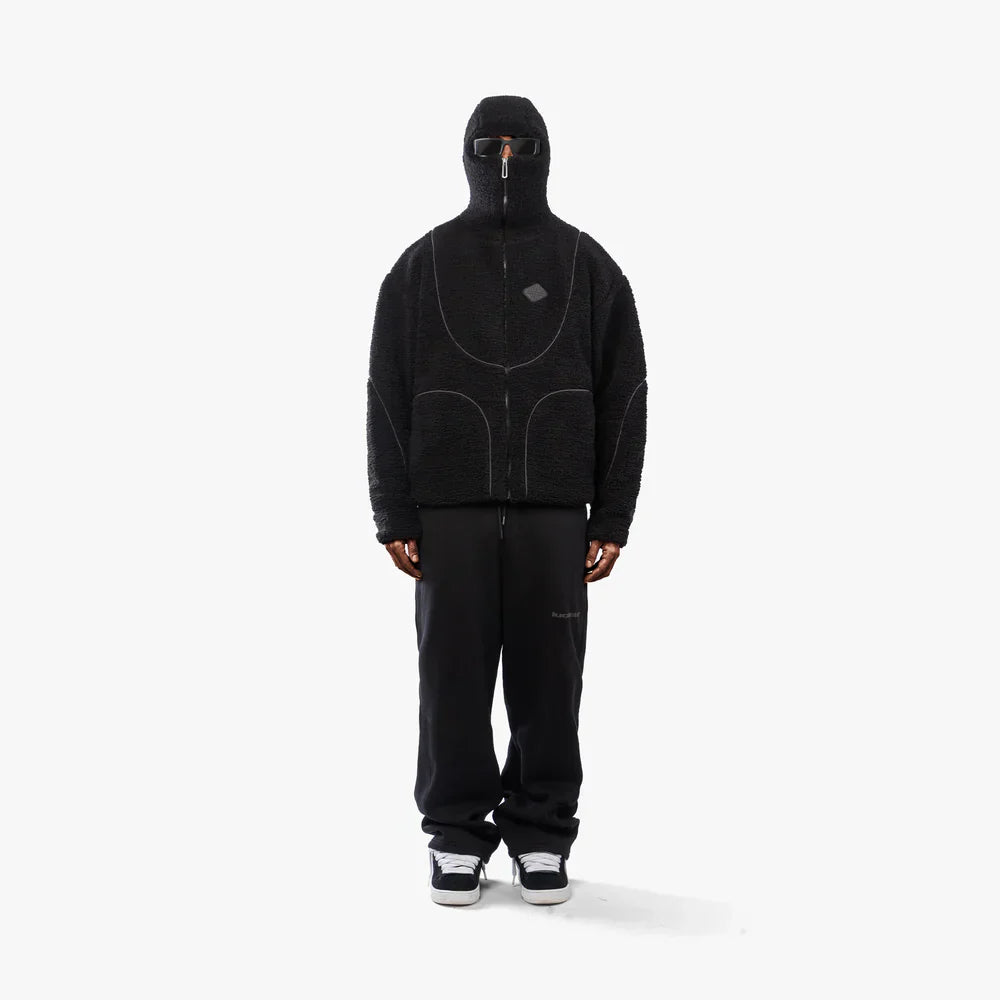 Oskar – Teddyfleece-Kapuzenjacke Herren