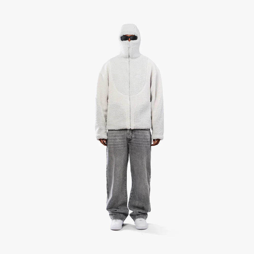 Oskar – Teddyfleece-Kapuzenjacke Herren