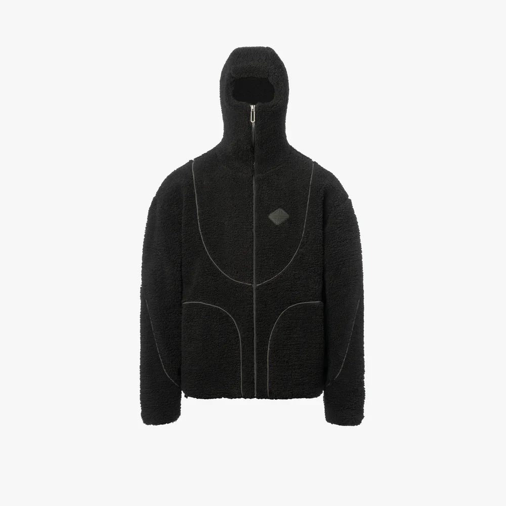 Oskar – Teddyfleece-Kapuzenjacke Herren