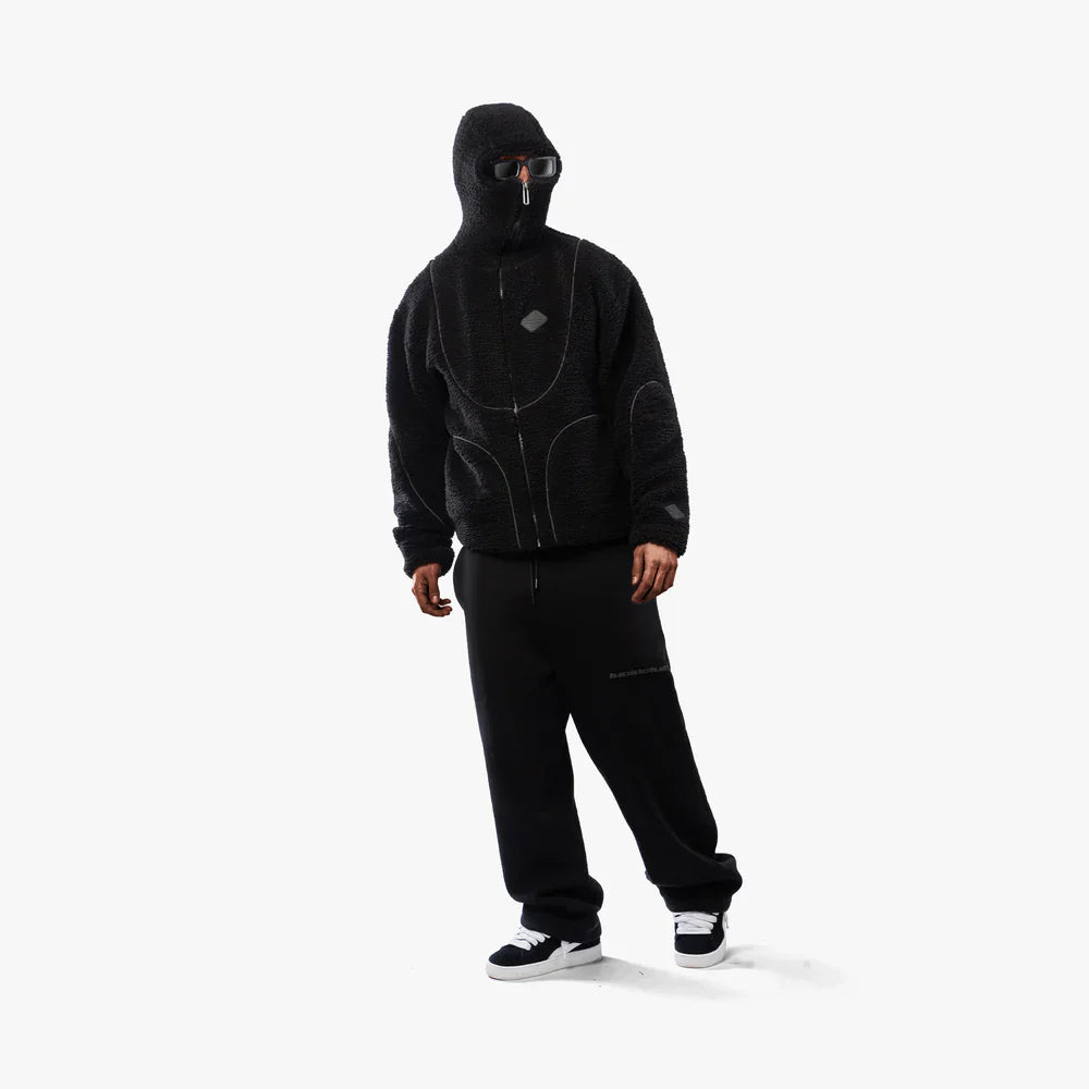 Oskar – Teddyfleece-Kapuzenjacke Herren