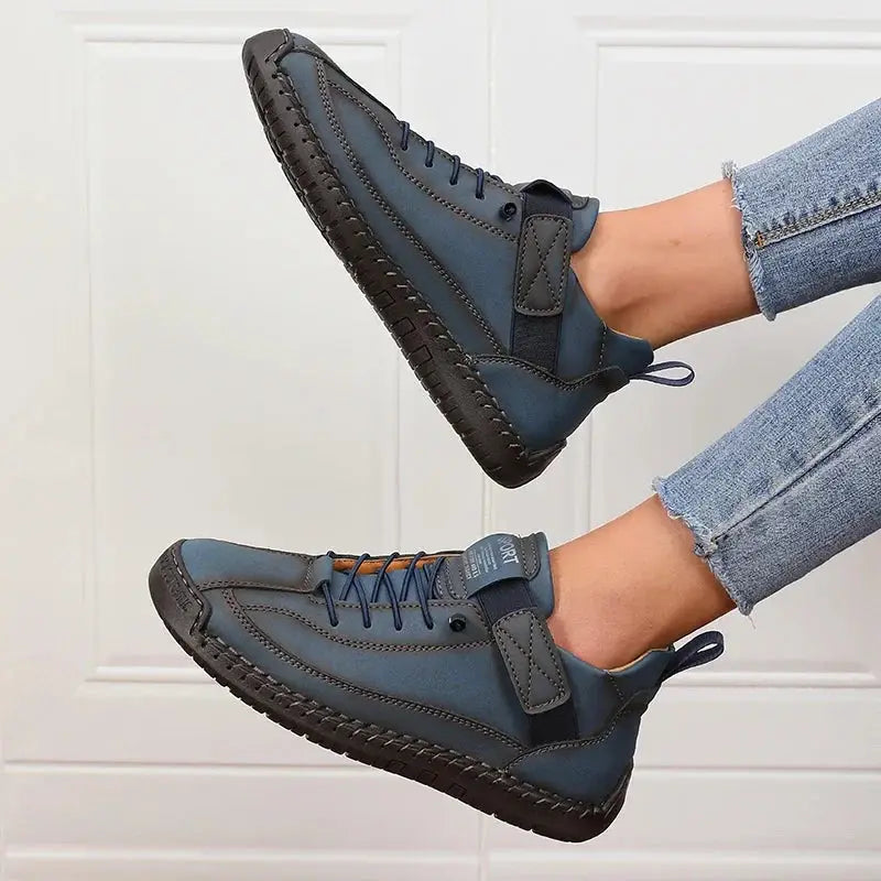 Sophie – Gefütterte Schnürschuhe mit robuster Sohle
