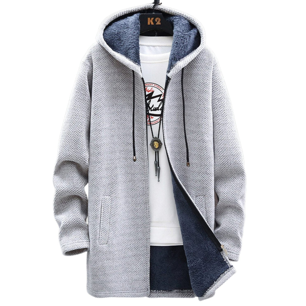 Noah - Unisex Kapuzenjacke mit Reißverschluss und Fleece-Futter