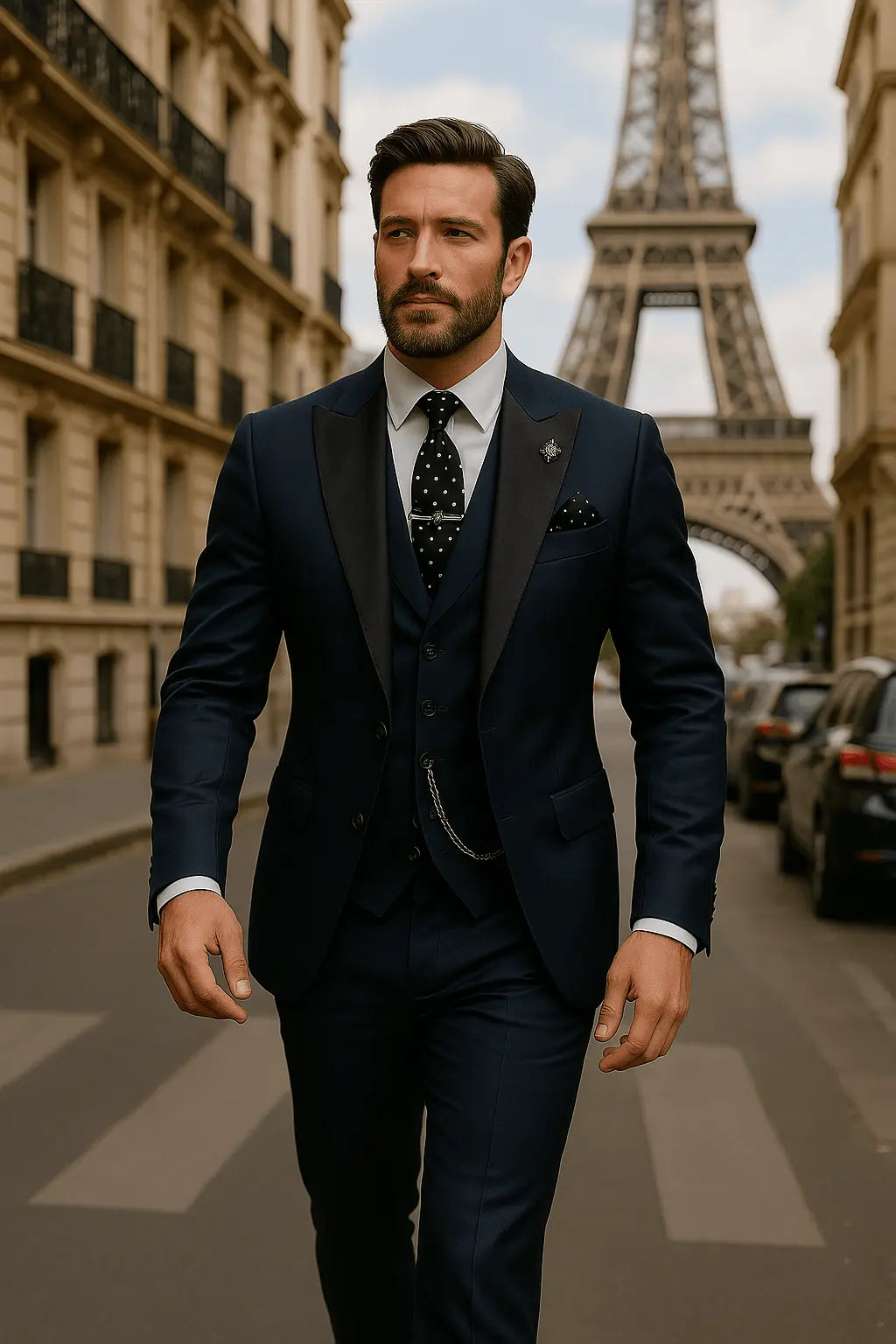 Markus – Slim Fit 3‑Piece Suit Jacket - Image 4