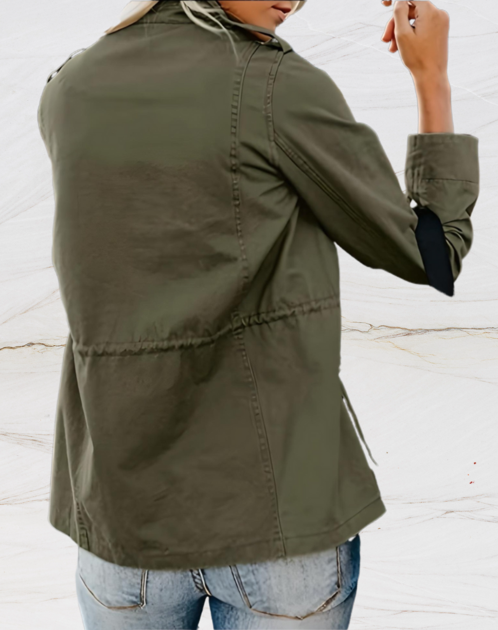 Mila – Damen Freizeitjacke mit Stehkragen und Reißverschluss