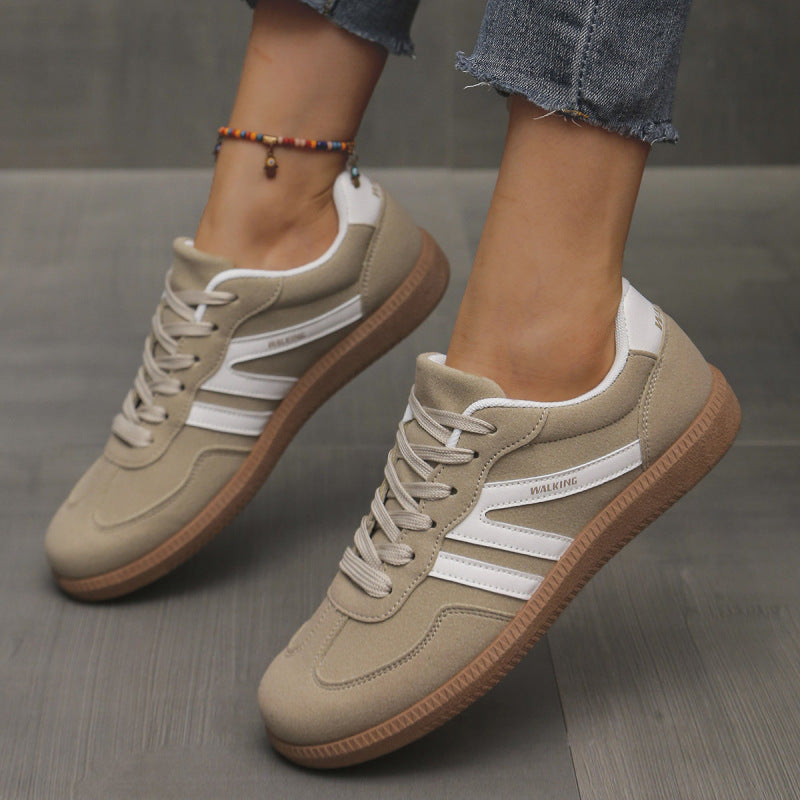 Mila – Damen Sneaker mit Animal-Print Design