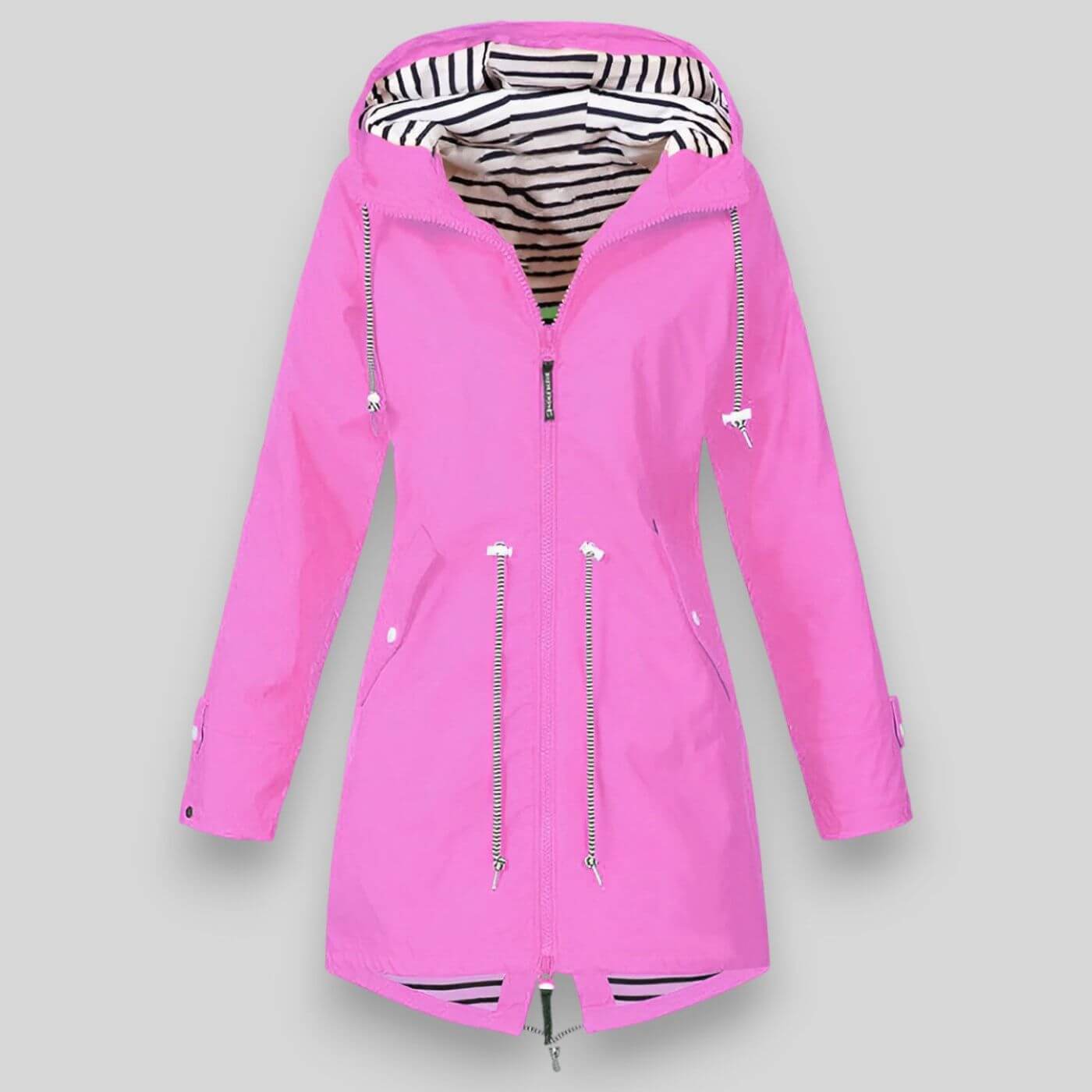 Lina – Leichte Regenjacke mit Kapuze für Damen