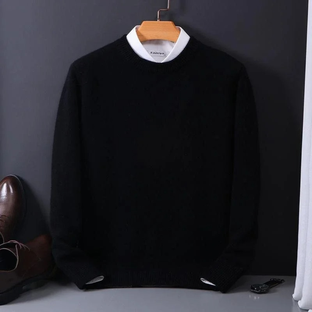 Alexander– Herren Strickpullover Rundhalsausschnitt