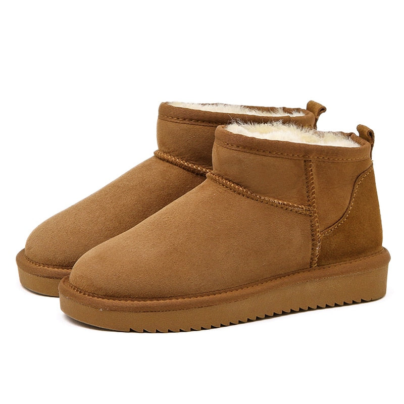Sienna – Damen Gefütterte Winterstiefeletten In Klassischem Design