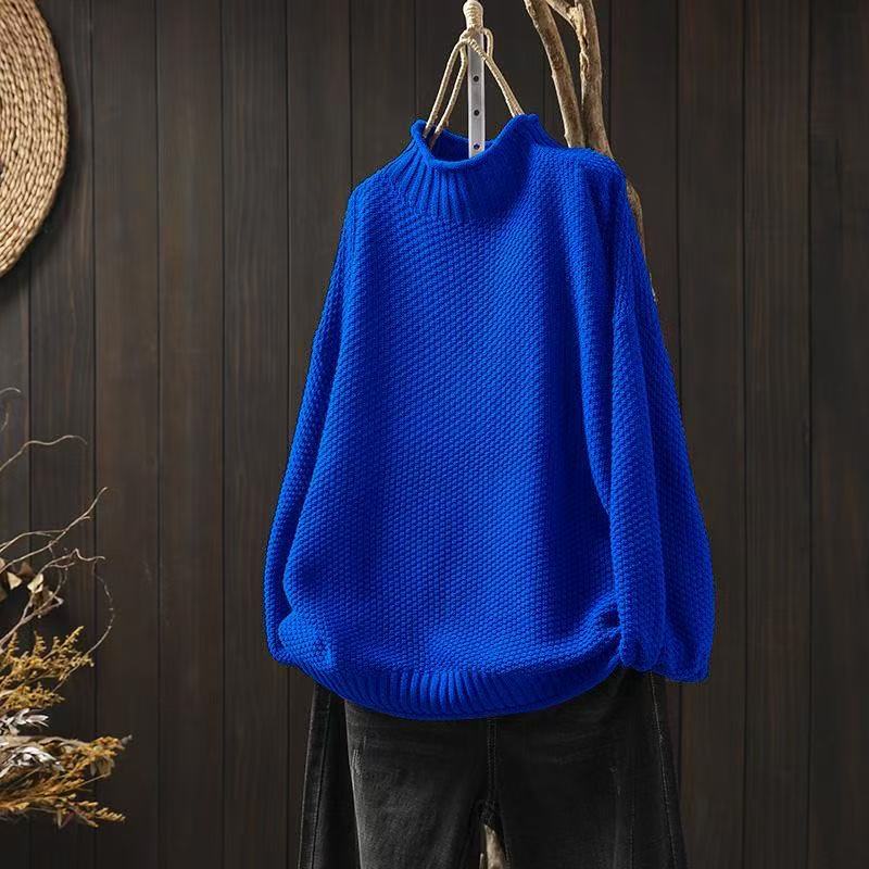 Lina – Strickpullover Damen Locker Bequem Herbst Winter Outfit