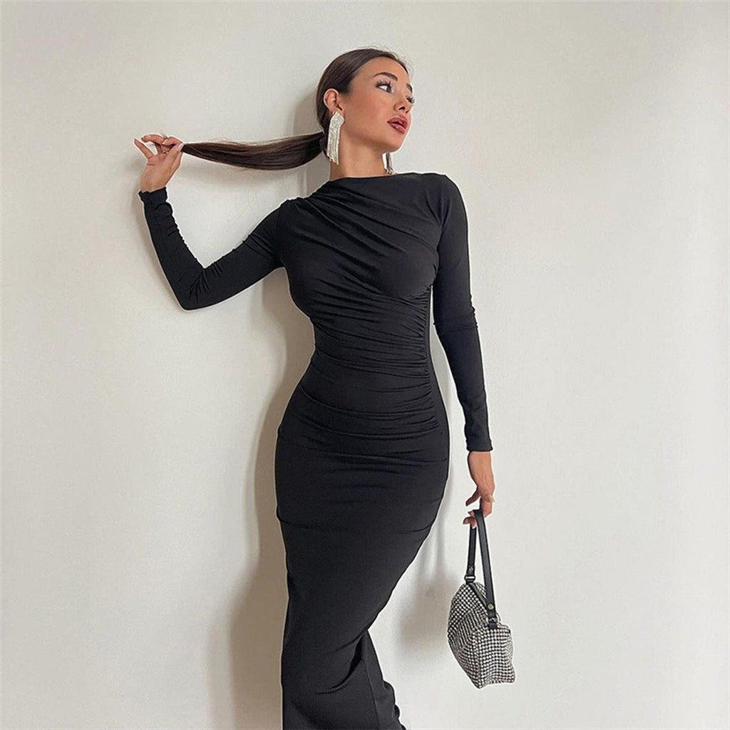 Aurelia – Damen Langarmkleid mit Bodycon-Schnitt