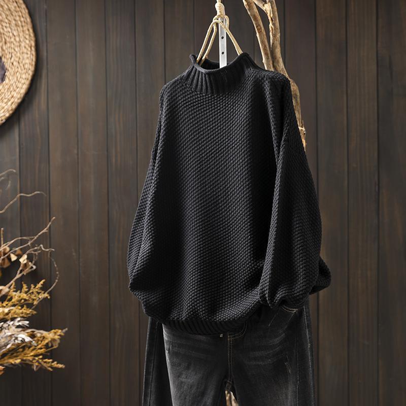 Lina – Strickpullover Damen Locker Bequem Herbst Winter Outfit