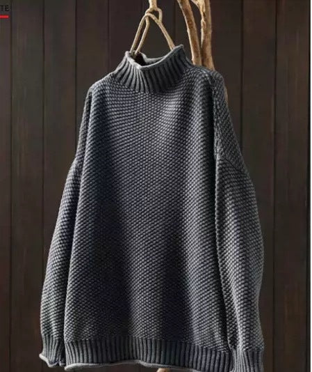 Lina – Strickpullover Damen Locker Bequem Herbst Winter Outfit