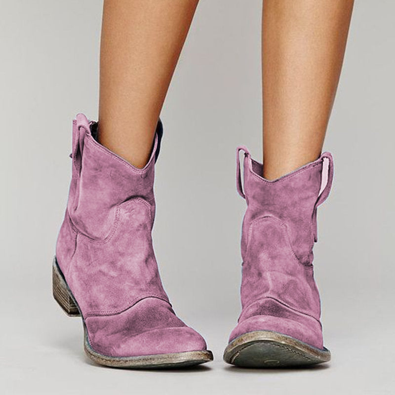 Isabel – Stylische Damen Western-Boots aus hochwertigem Wildleder
